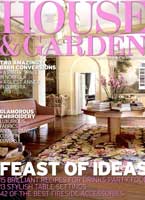 House and Garden Magazine cover