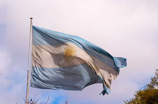 Argentinas flagga