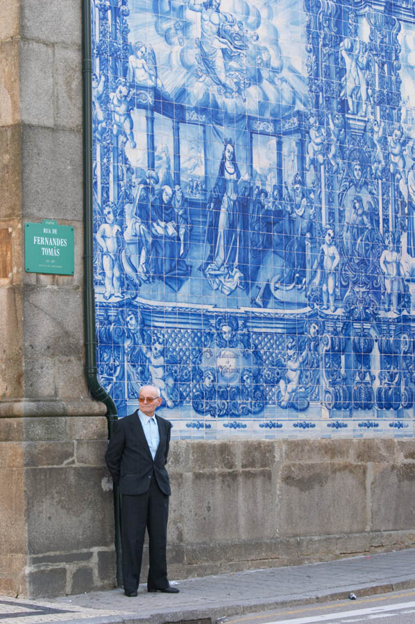 Azulejos, Capela das Slmas de Santa Catarina i Porto, Portugal