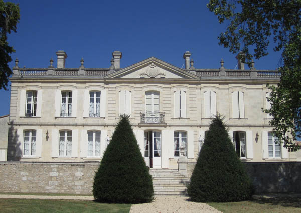 Det eleganta Chateau la Dauphine i Bordeaux