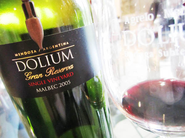 Bodega Dolium Gran Reserva single vineyard Malbec 2005