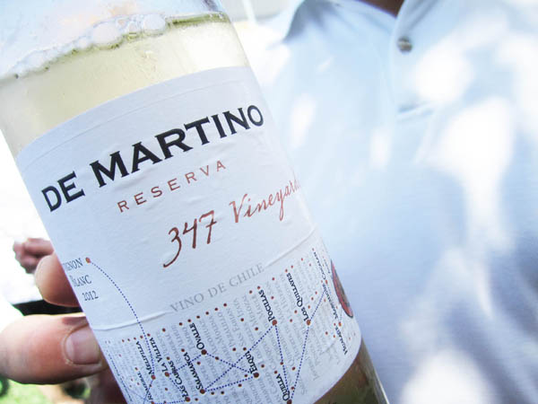 De Martino Reserva 347 Vineyards Sauvignon Blanc 2012