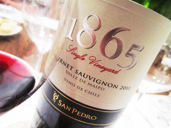 Viña San Pedro 1865 Cabernet Sauvignon 2010 Single Vineyard Maipo Valley