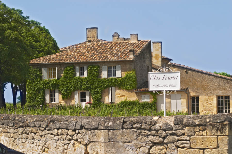 Clos Fourtet i Saint Emilion, Bordeaux