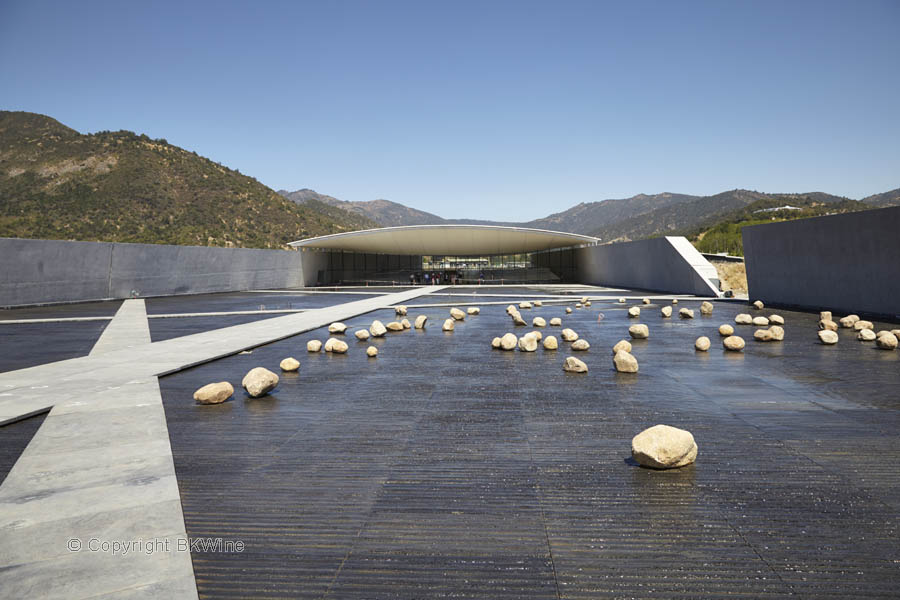 Den futuristiska vinanläggningen, Chile