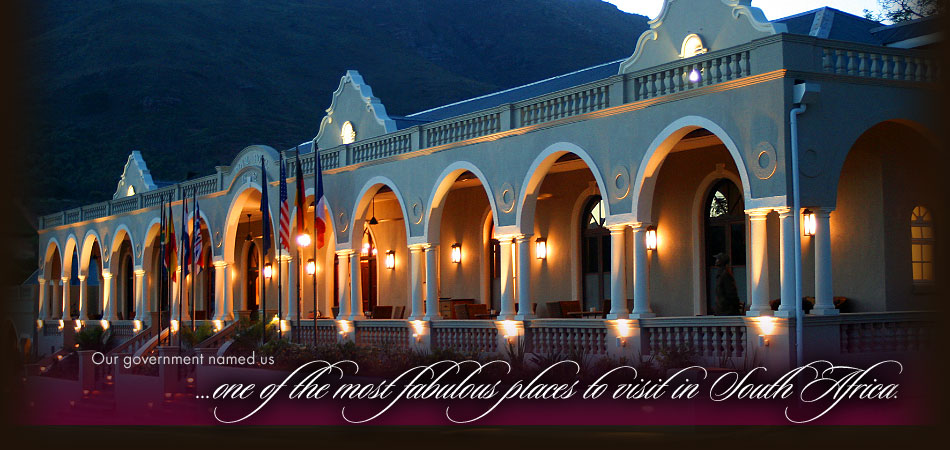 Royal Riebeeck Hotels stoep