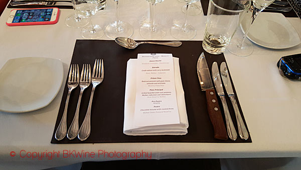 Avnjuter en utsökt lunch på Domaine Bousquet, Mendoza