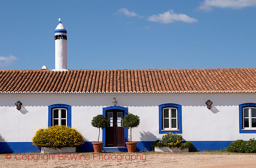 En traditionell lantgård i Alentejo