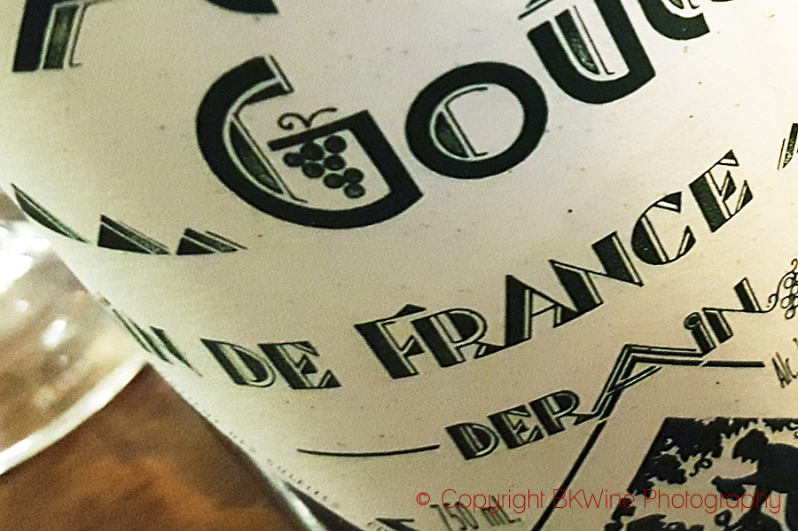 Vin de france-etikett