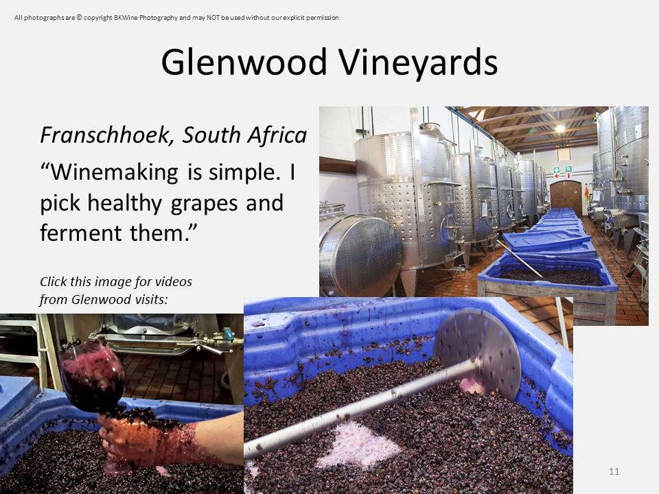 Glenwood Vineyards, Franschhoek, South Africa