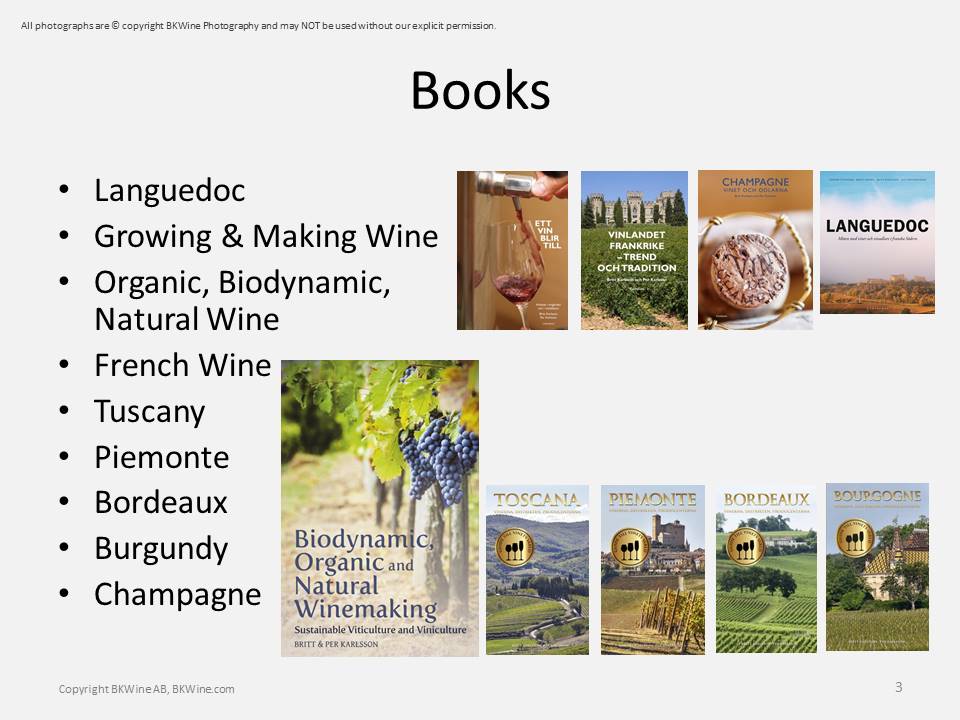 BKWines böcker om vin