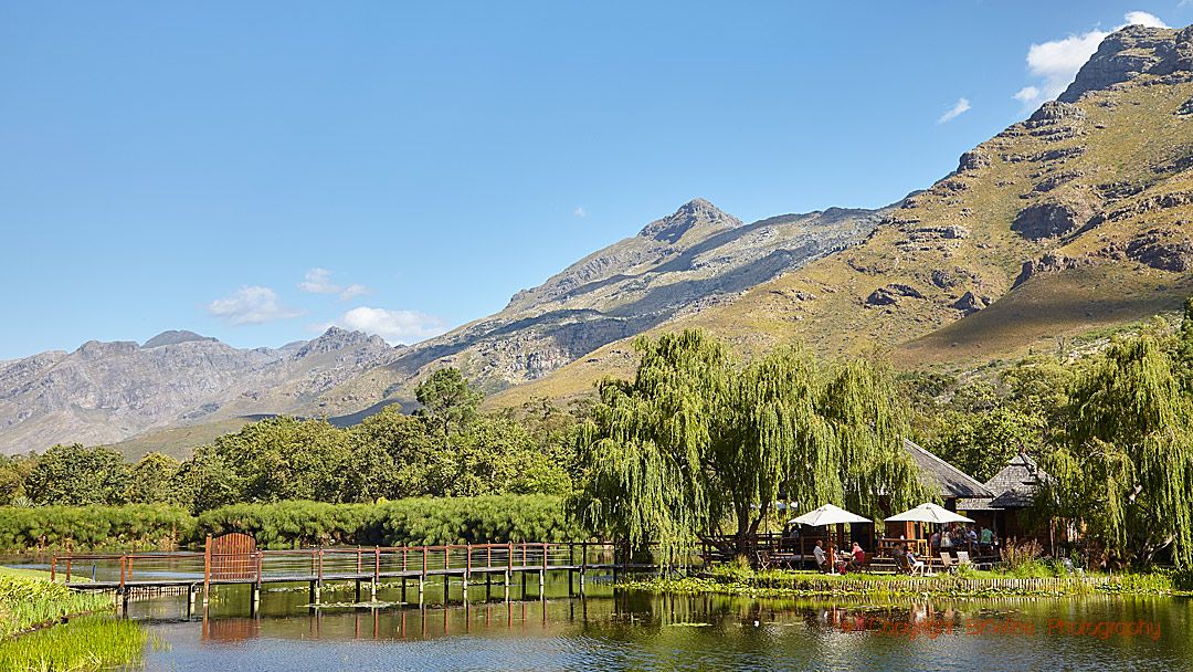 Hos Stark-Condé Wines, Stellenbosch, Sydafrika