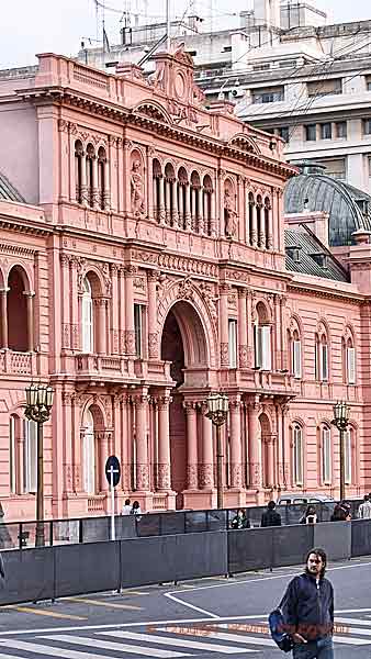 Casa Rosada, presidentpalatset, i Buenos Aires