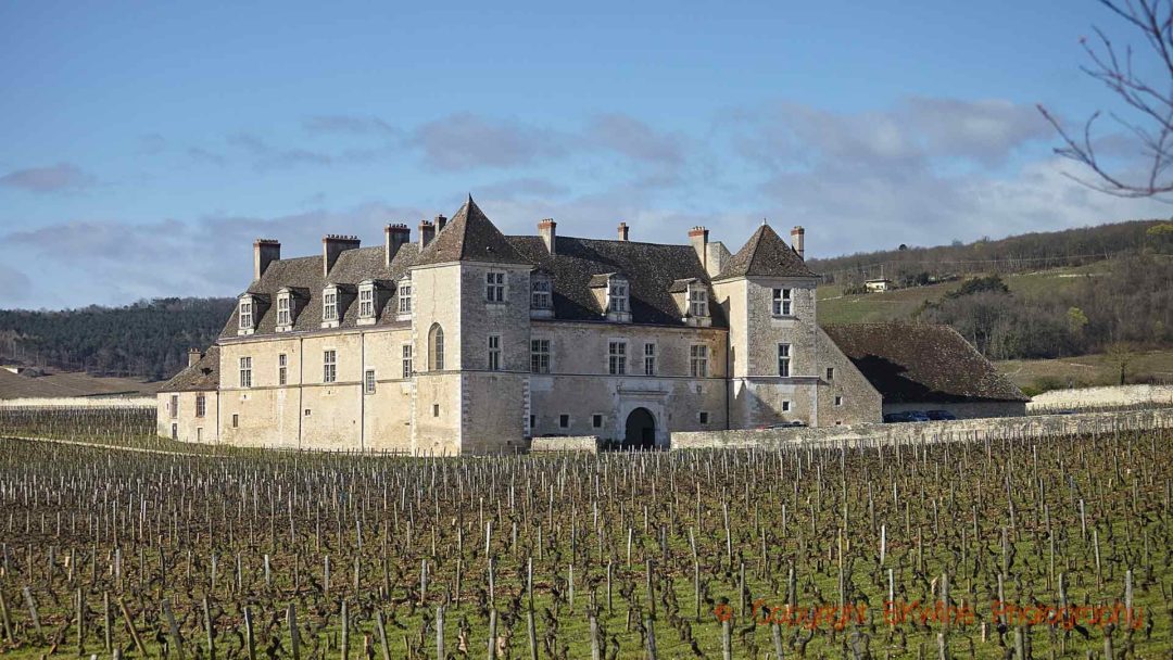 Château du Clos de Vougeot i Bourgogne