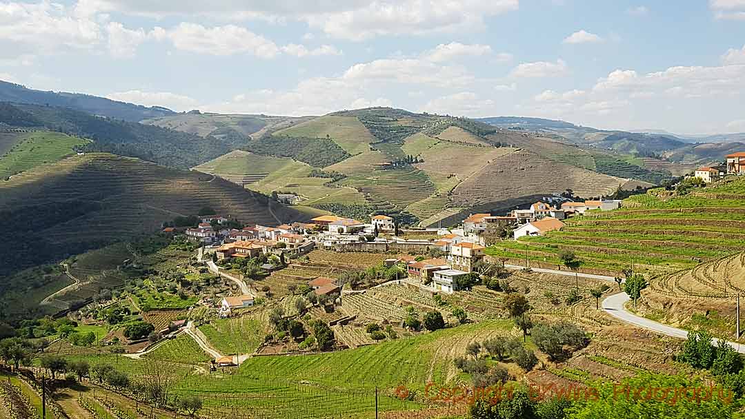 Vale de Mendiz, en by i Douro-dalen, Portugal